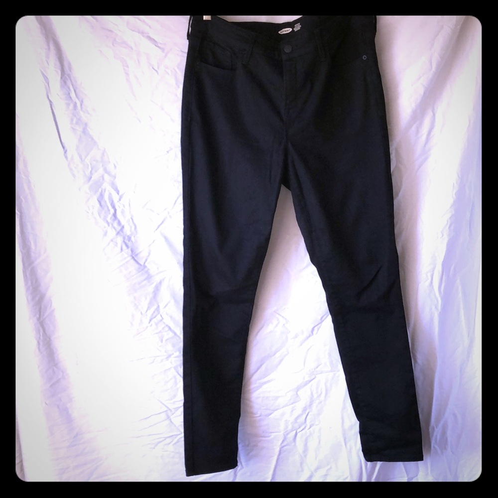 Old Navy Rockstar super skinny black jeans